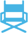 director's chair clip art
