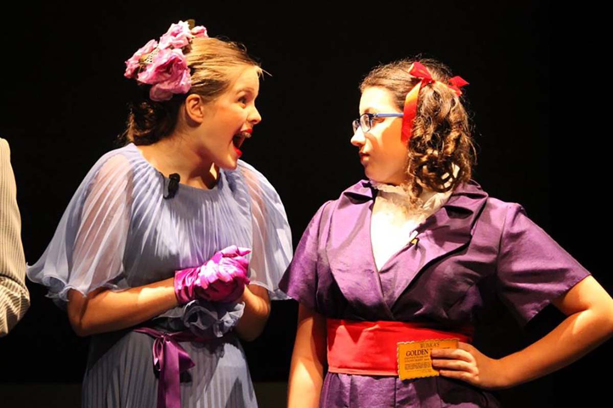 Hannah Nolan and Heather Hayes in Willy Wonka Summer of 2016